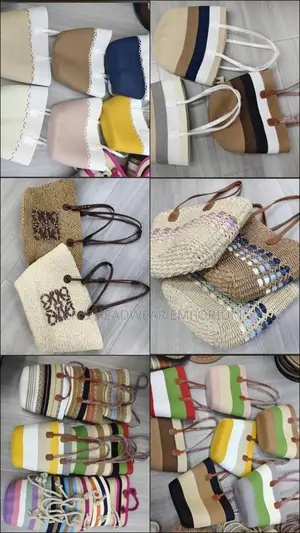 Stylish Handmade Straw Tote Bags | Durable Trendy