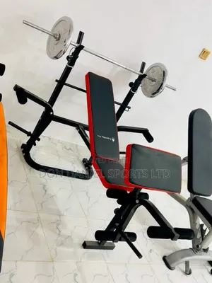Weight Bench With 50 Kg Dumbbell