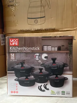 Ucc Life Kitchenonstick Granite Coating 14 PCS