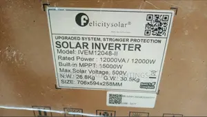 12kva Felicity Hybrid Inverter.