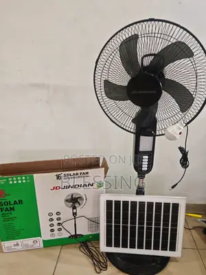 Solar Rechargeable Fan