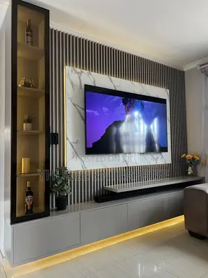 Polished Tv Console Unit