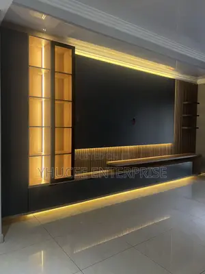 Polished Tv Console Unit