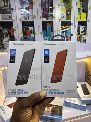 Powerology Ultrathin 5,000mah Magsafe Wireless Powerbank