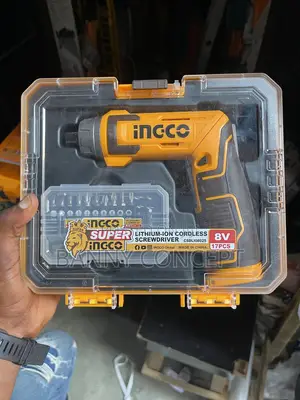 8v Lithium-Ion Cordless Screwdriver (17pcs Set)