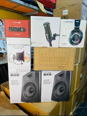 Complete Professional Home Studio Recording Production Bundle