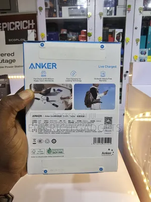 Anker Zolo 165w Powerbank – Built-in Retractable Cable