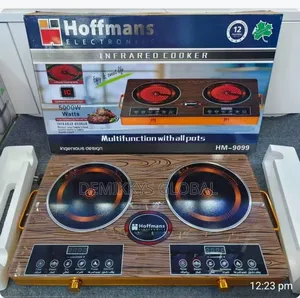 Hoffmans Infrared Double Hot Plate