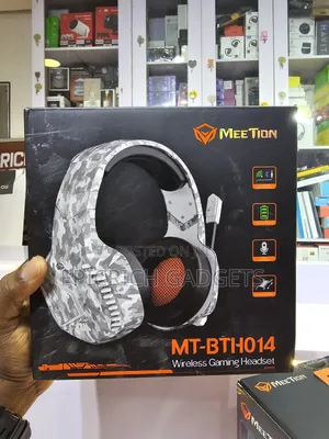 Meetion Mt-Bth014 Wireless Gaming Headset – Noise-Canceling Mic