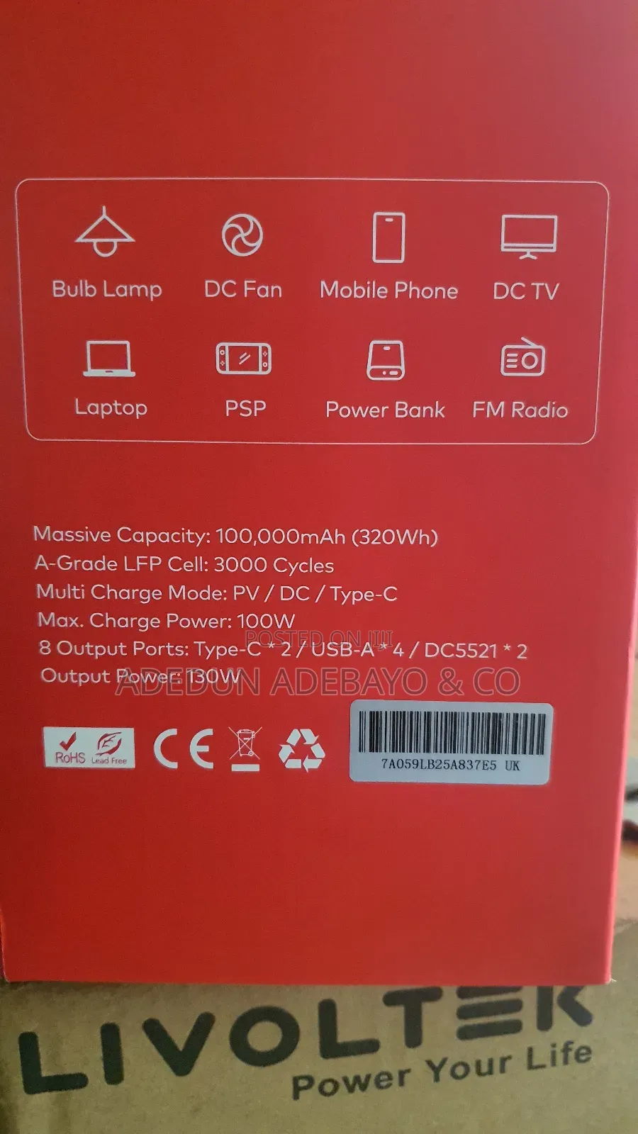 Itel Power Go