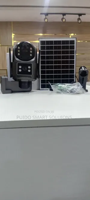 10mp Dual Lens 4g Sim PTZ Ubox Solar Camera
