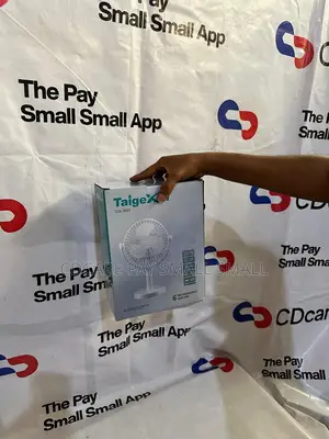 Pay Small Small Tgx Rechargeable Table Fan On Cdcare.App