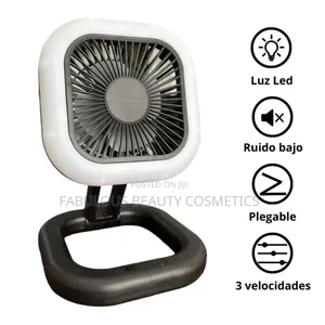 Camping Fan With Led Flashlight