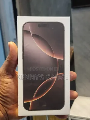New Apple iPhone 16 Pro Max 256 GB Black