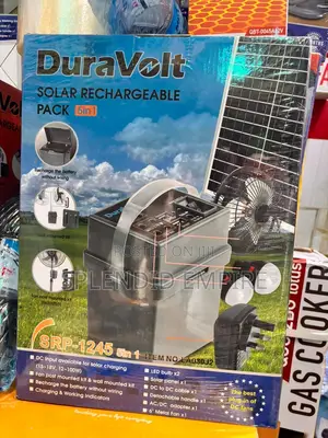 Duravolt Solar Rechargeable Pack