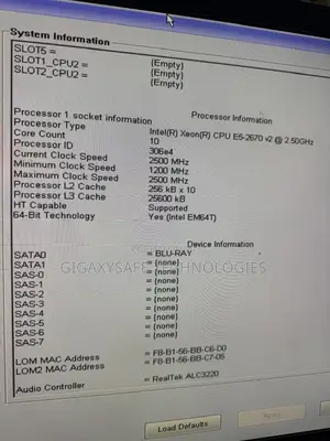 Desktop Computer Dell 64GB Intel Xeon HDD+SSD 512GB