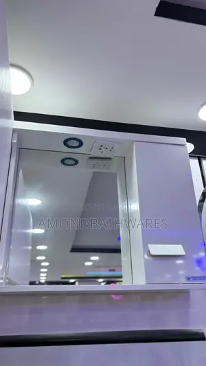 Single Shelf Cabinet Mirror