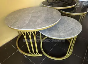 2in1 Marble Top Center Table