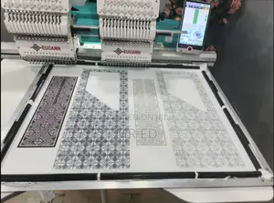 Twoheads Agbada Monogram Machine,Dahao A15-Pro