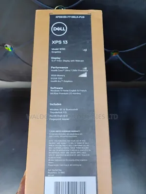 New Laptop Dell XPS 13 16GB Intel Core Ultra 7 SSD 512GB