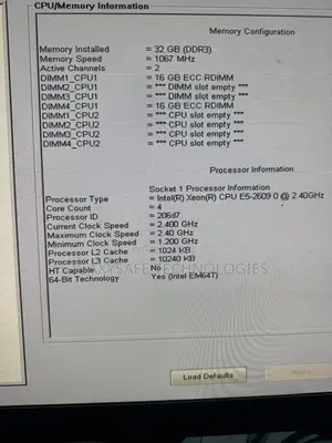Desktop Computer Dell 32GB Intel Xeon HDD+SSD 32GB
