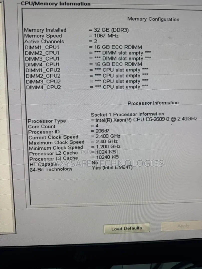 Desktop Computer Dell 32GB Intel Xeon HDD+SSD 32GB