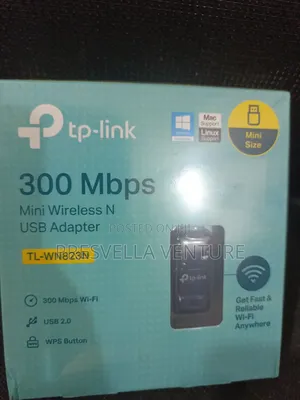 Tp-Link 300mbps Mini Wireless N Usb Adapter (Tl-Wn823n)