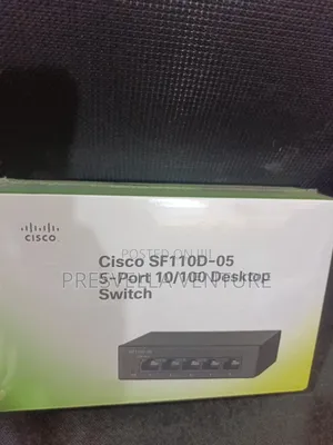Cisco Sf110d-05 5-Port 10/100 Desktop Switch