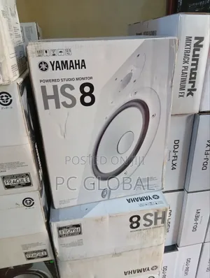 Yamaha Studio Monitor Speaker Hs8 White