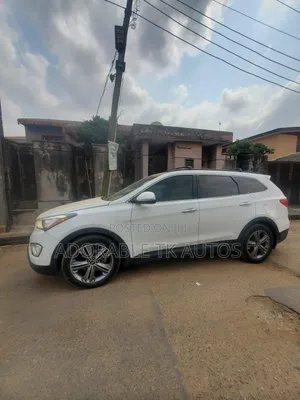 Hyundai Santa Fe Limited 4dr SUV AWD (3.3L 6cyl 6A) 2014 White