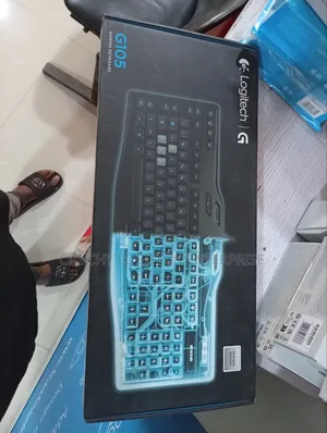 Logitech G105 Gaming Keyboard – Wired Led Backlit, Programmable