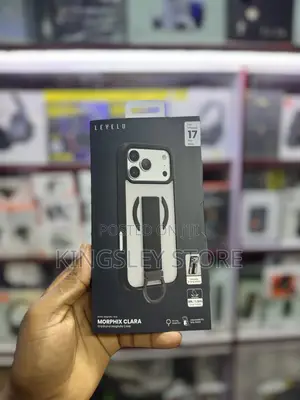 Levelo Morphix Clara Grip Case For iPhone 17 Pro Max Phantom