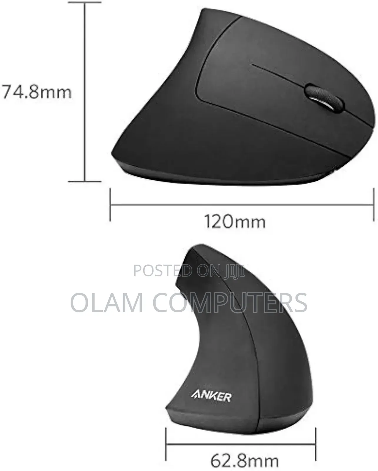 Anker Wireless Vertical Ergonomic Mouse