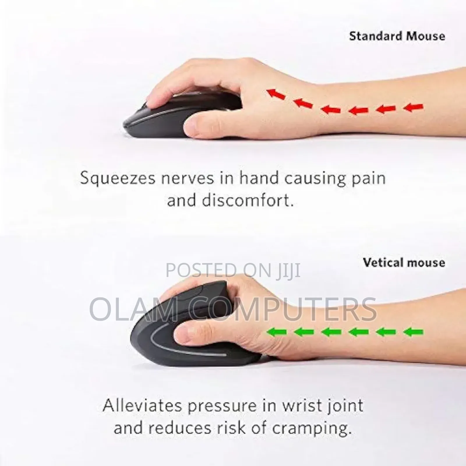 Anker Wireless Vertical Ergonomic Mouse
