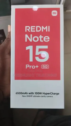 New Xiaomi Redmi Note 15 Pro+ 512 GB Black