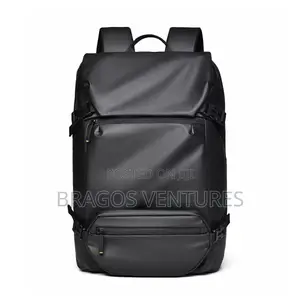 Leather Back Pack With Cross Bag