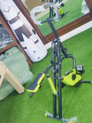 2-in-1 Horse Rider Squat Exercise Bike With Cycling Pedals