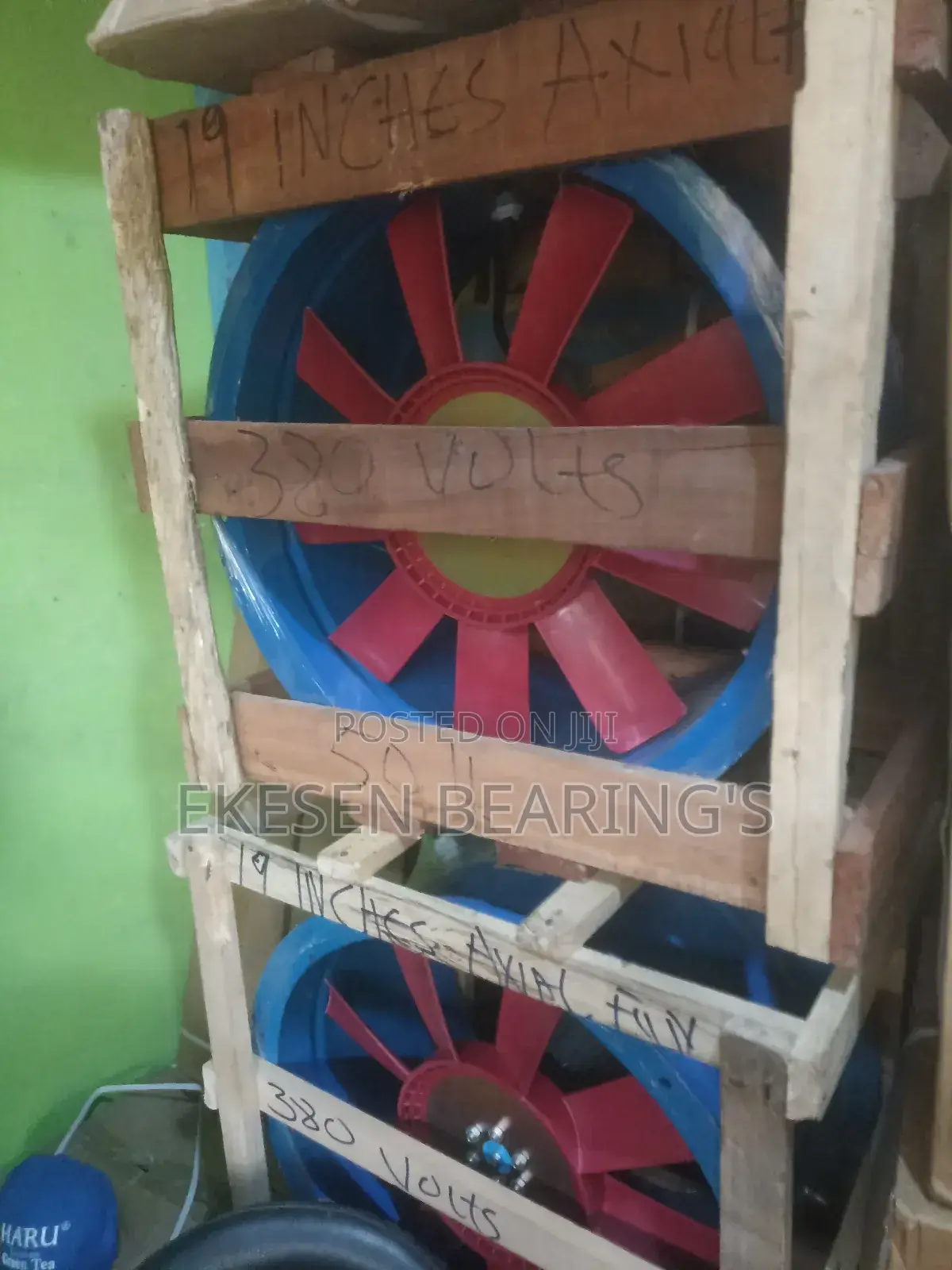 19" Axial Fan 3 Phase