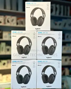 Logitech Zone Vibe 100 Wireless Headset With Noise Cancelling Mic