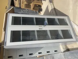 Office Book Shelve Full Glass