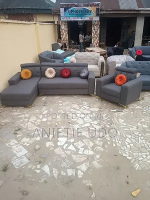 New Design L Shaped Fabric Chair