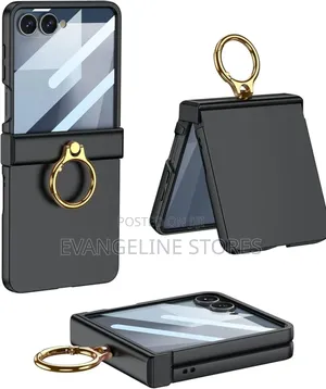 Samsung Galaxy Z Flip 7 Hinge Case With Ring Holder