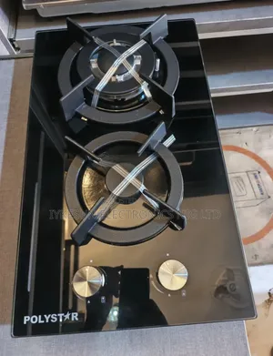 Original Quality Polystar Built-in 2 Burners Gas Cooker Hob Automatic