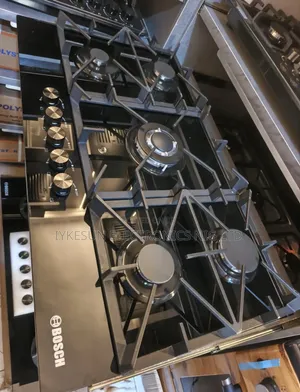 Original Quality Bosch Super Burners Inbuilt 5 Burners Gas Cooker 90cm