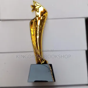 One Star Trophy Award Plaque