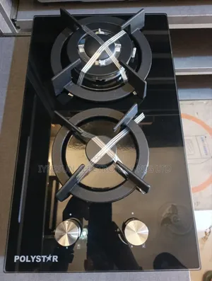Original Polystar Built-in Super 2 Burners Gas Cooker Hob Automatic