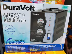 Duravolt 5000w Powerful Voltage Regulator Stabilizer Dv-5000