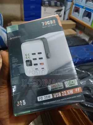 Toko 70,000mah Power Bank Fast Charging Usb 22.5w