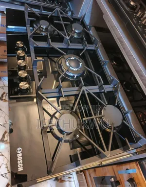 Original Bosch Built-in Luxury Cast Iron 5 Burners Gas Cooker Hob 90cm
