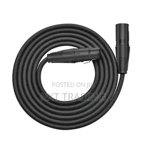 Shielded Balanced 3 Pin XLR Male Female High Flex Cable Connectors
